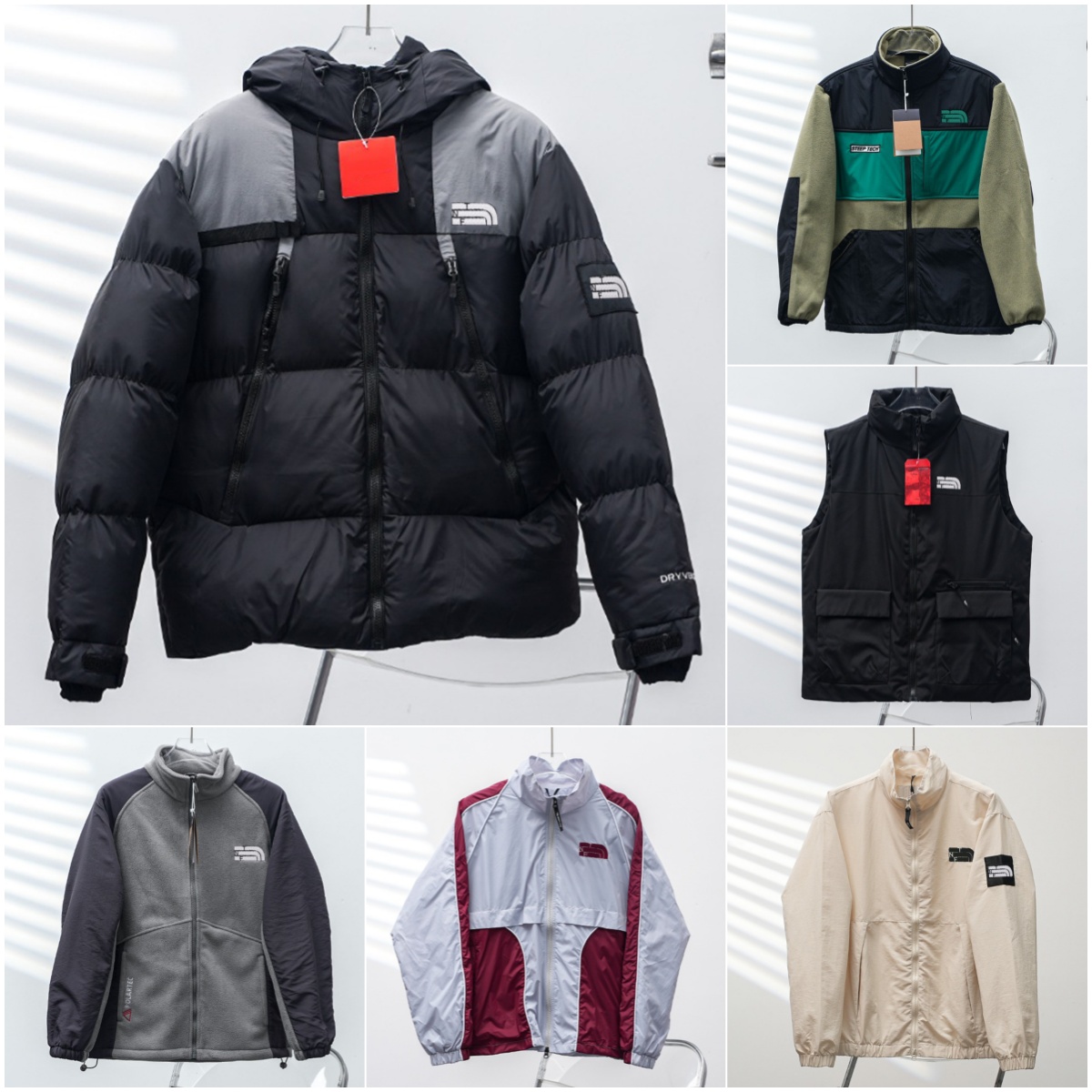 Face puffer jacket Men Jacket Designer Puffer Jacket Men Designer Coat winter sale parkas coats water-repellent finish stowable hood Retro Nuptse Pa