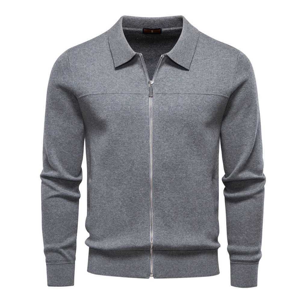 2025 Autumn and Winter New Men's Jacket Sweater Cardigan Men Zipper Business Casual Coat S2609181YK7