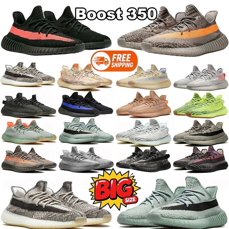 Designer 350 v2 Running Classic Shoes Mens Womens Sneakers Black Red Bred Green White Casual Sneaker for men women Outdoor Sports Trainers EUR 36-4