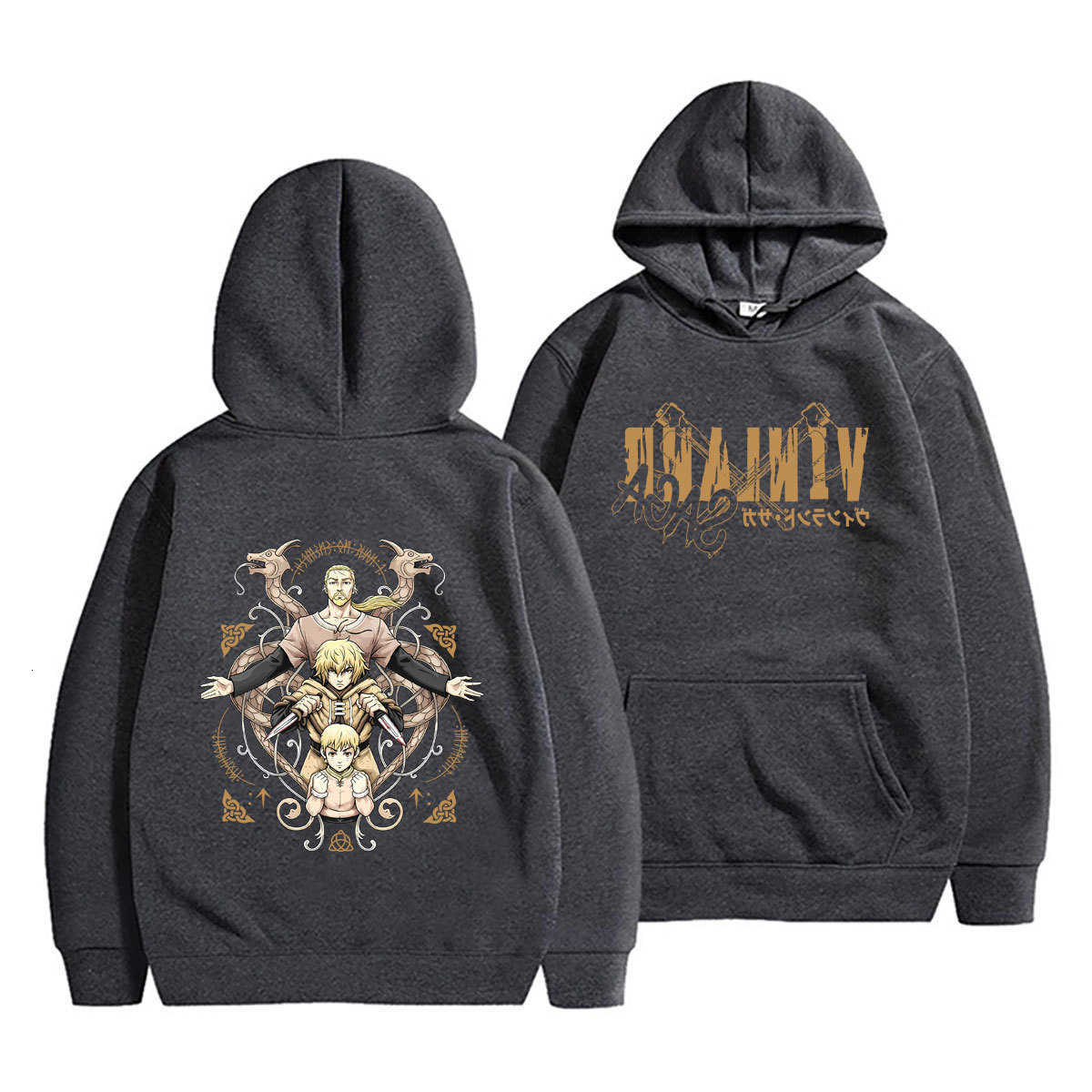 hoodie Hot Sale Anime Christmas Vinland Saga Thorfinn Hoodie Men Women Manga Casual Oversized Streetwear Male Fashion Vintage Pullover Hoodies C2609