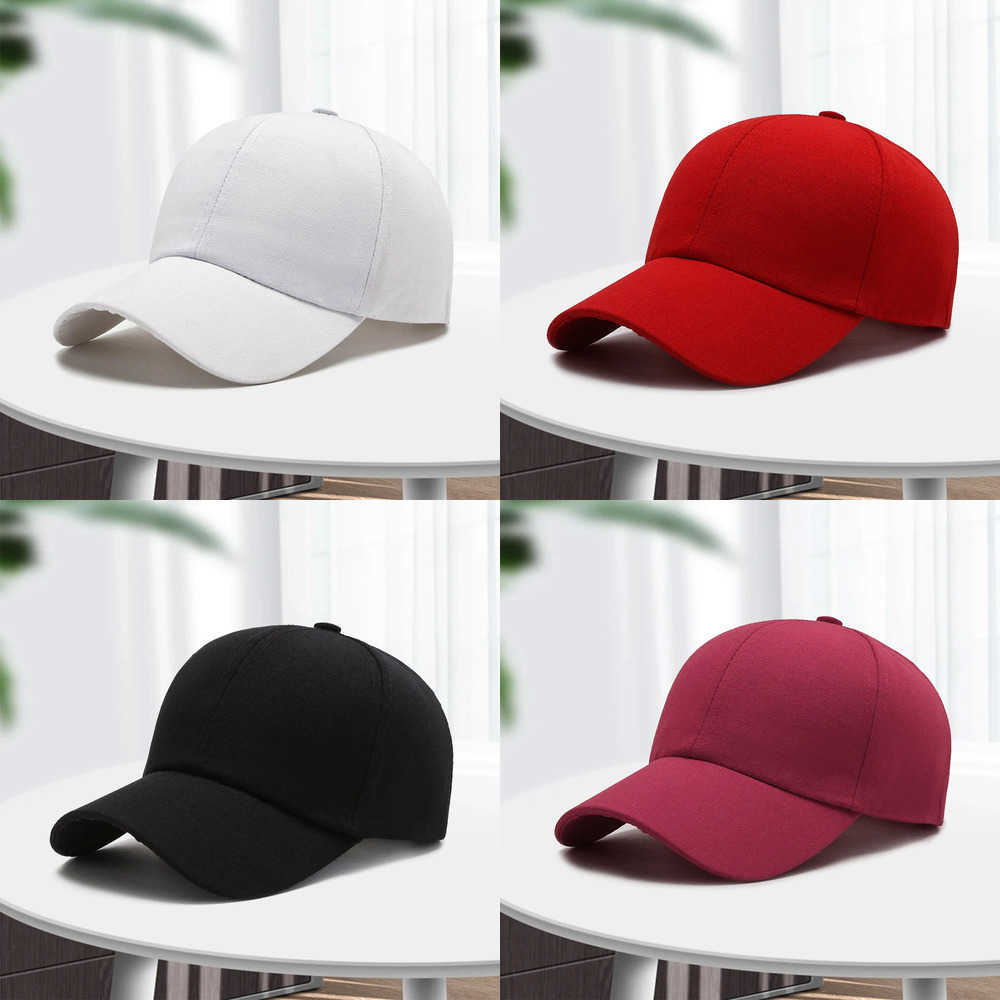 Sun Unisex Hat Plain Curved Visor Hat Outdoor Dustproof Baseball Solid Color Fashion Adjustable Leisure Caps Men Women J260917