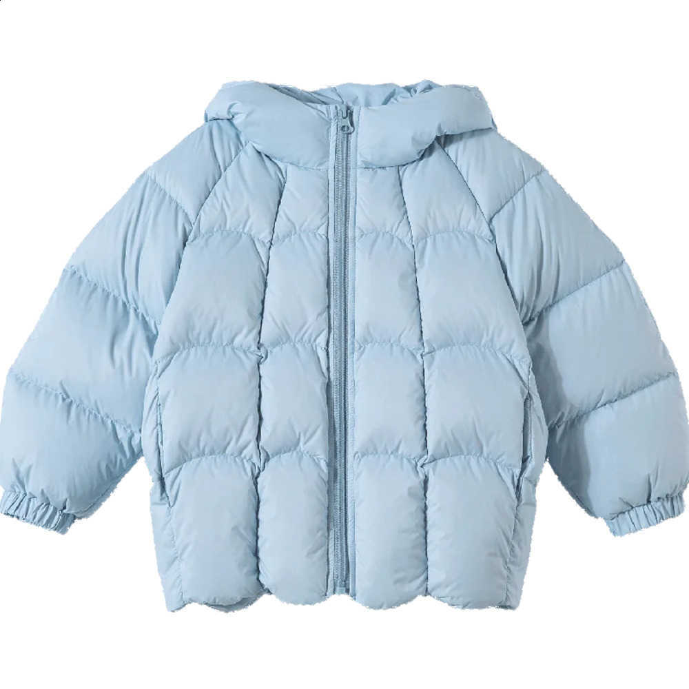 Winter Kids Amila Girls' 2026 Regular Down Jacket Thickened Warm Coat 90% White Duck Down High Fluffness Fashion Trend VersatileW260917