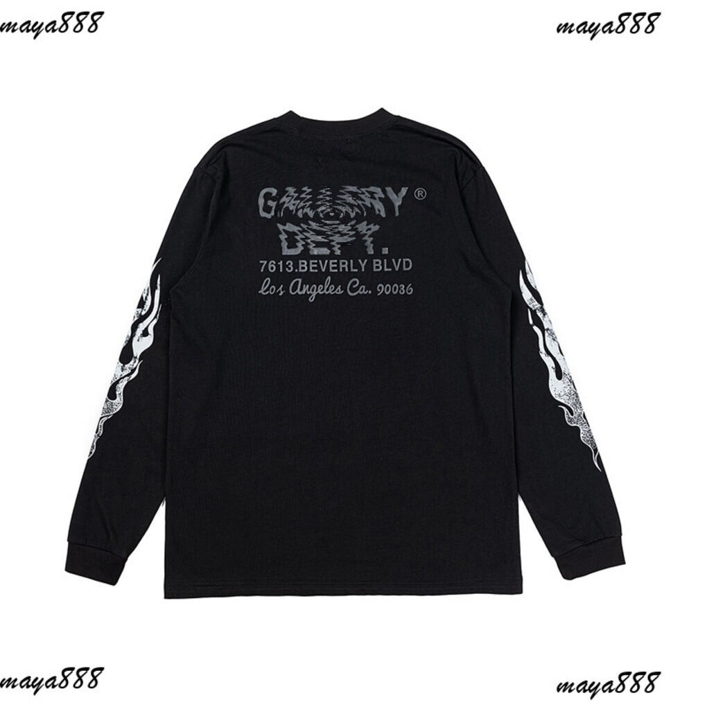 Galeyrrdept Sweater Designer Mens Shirt Regular Fit T Shirt Homme Graphic Tee Formal Party Wrinkle Stretchable Summer Cotton Galleryer Dept Long Sle