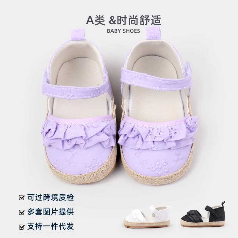 Baby Shoes Spring and Summer Sandal for Newborn Toddler Girls Prewalking Soft Cotton Anti-slip Sole High Quality 2024 BJQ3243 Q260916