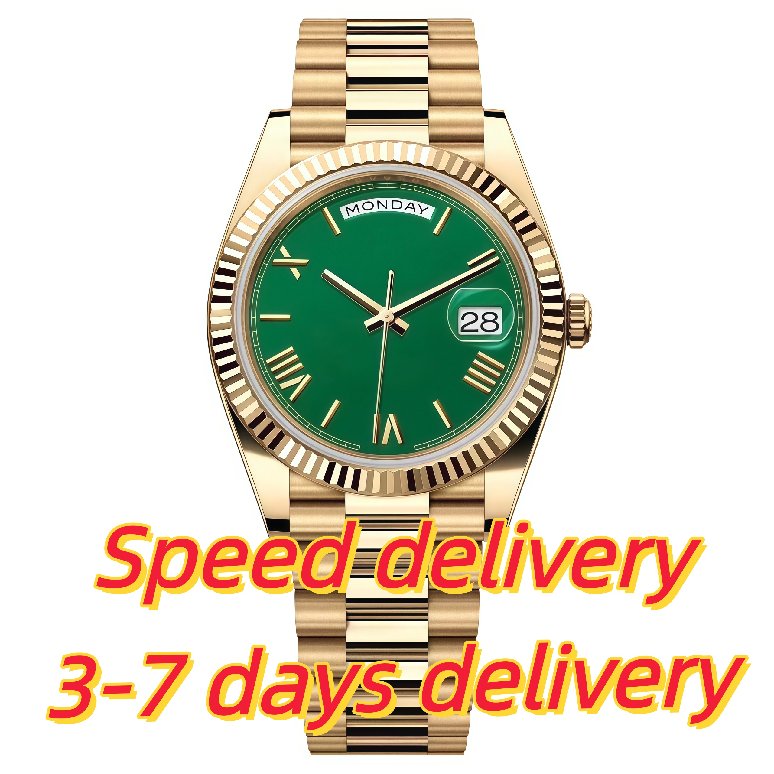 Men's High-Quality Designer Watch with Sapphire Crystal & Stainless Steel Strap - Ceramic Case, Automatic Mechanical Movement