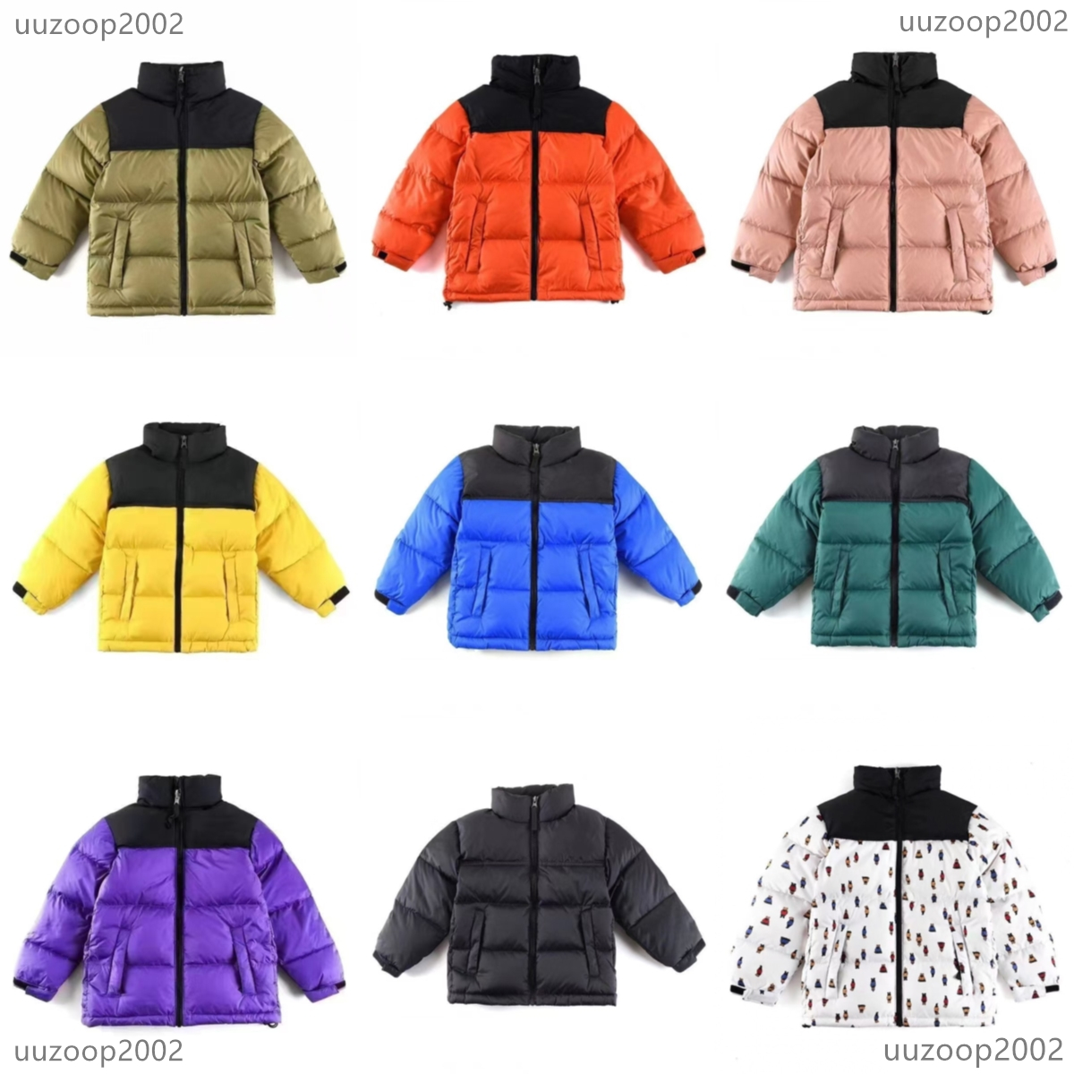 1996 NF Down Coat Kids designer chirldren winter face Jacket boys girls outdoor Warm Parka Black Puffer Jackets Letter Print Clothing Outwear Windbr