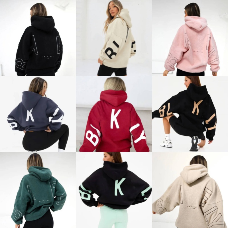Sweat à capuche surdimensionné pour femmes, imprimé de lettres, Hip Hop, rue, polaire, Couple, quotidien, décontracté, sport, haut de Fitness