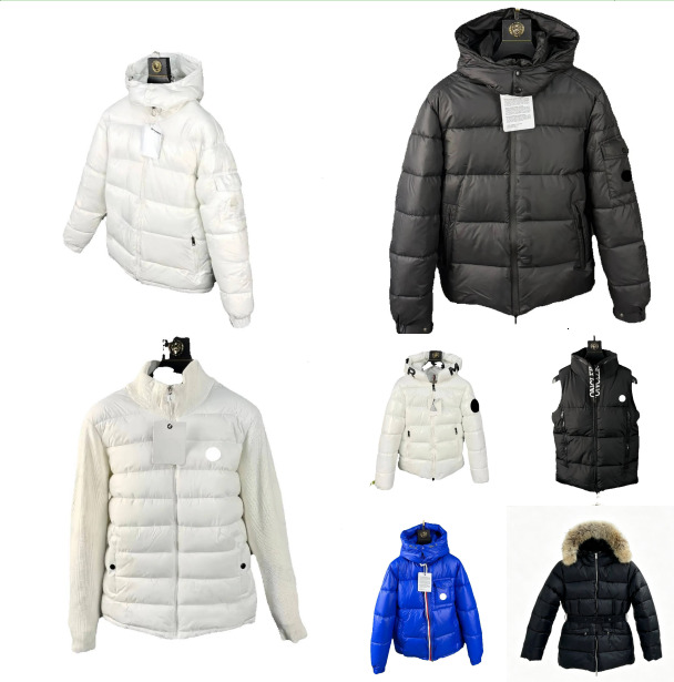 designer monclser women puffer jackets luxury elegant green down parka clothes with fur hoods belt zipper pockets doudoune femme 2026 new