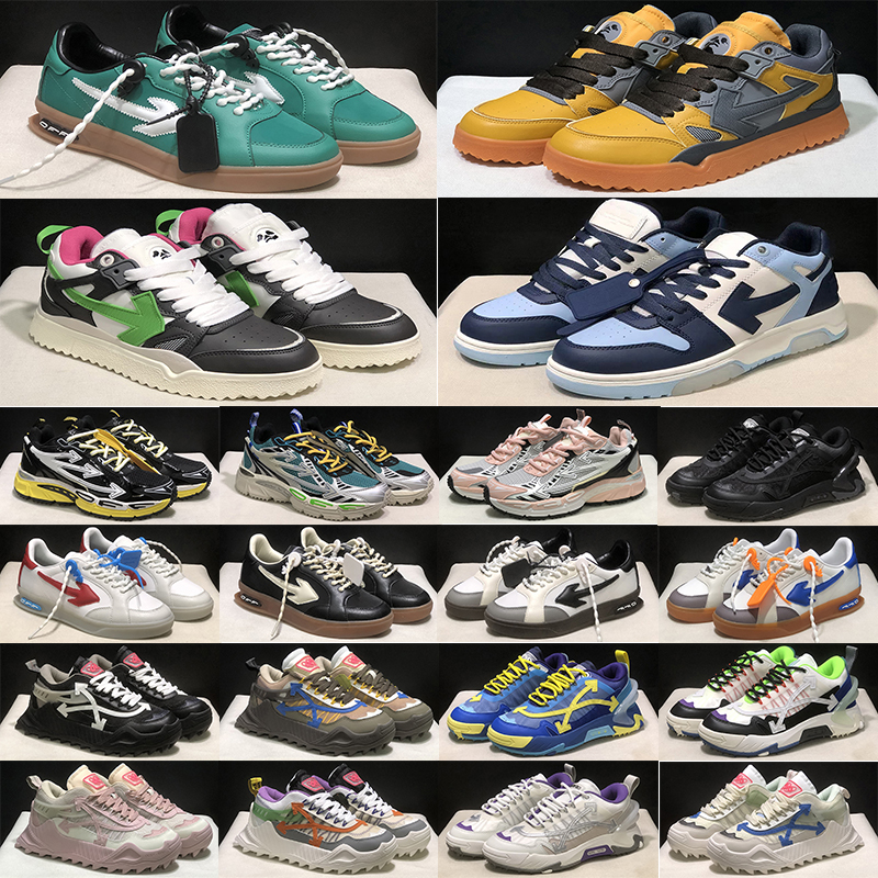 Designer out of office shoes men women be right back trainers luxury end of play sneakers free shipping white green shoe