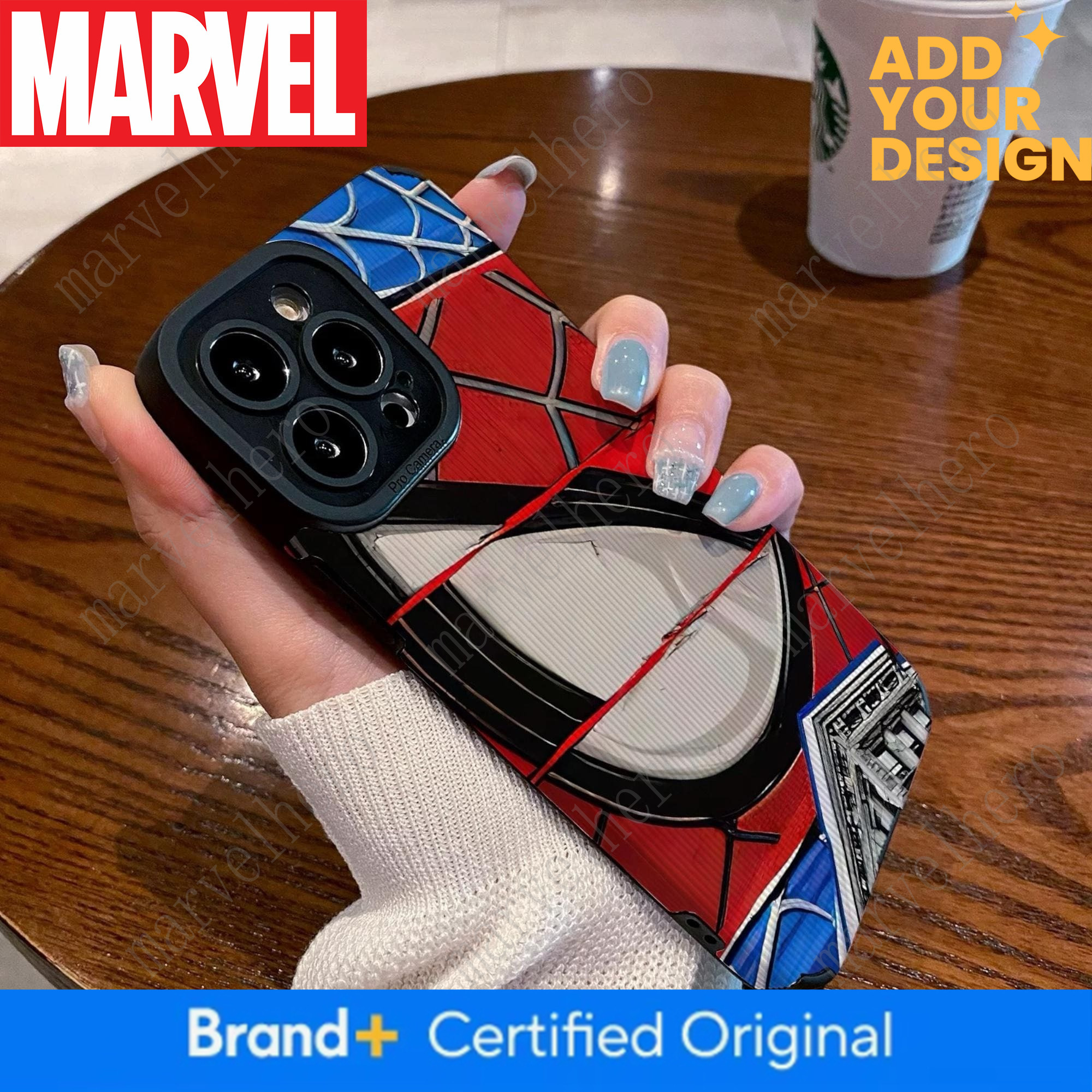 Spiderman Iphone Case Protective Super Hero Design For All Series Cooao