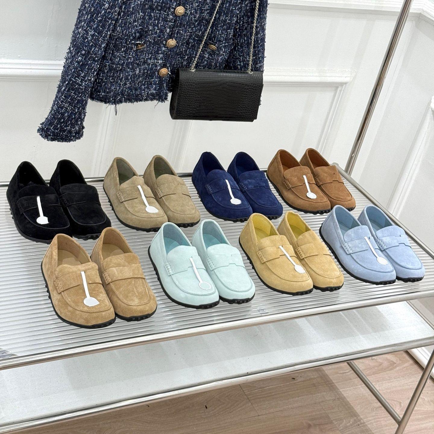 Womens mix lazy nova loafer mule Flat Heel 10A Designer Dress shoe Luxury Leather Business Formal Outdoor walk shoe Classic comfort casual blazer Mo