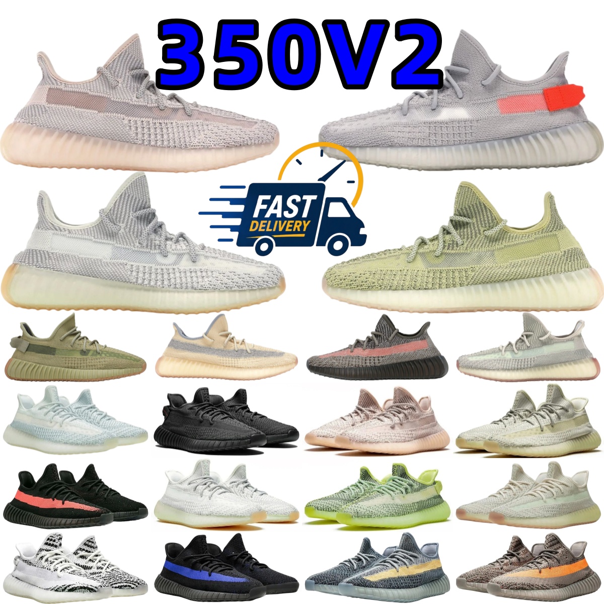 Halloween Yz350v2 unisex shoes brand designer sneaker running shoes casual shoes lightweight comfortable soft sole fabric uppers beige outdoor sport