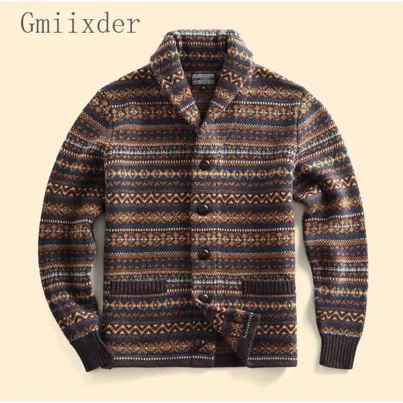 Japanese Autumn Winter Men's Cardigan Sweaters Korean High Strt Pullover 2025 Trendy Jackets Men Aesthetic Freshing Urban Chic S260918CRC0