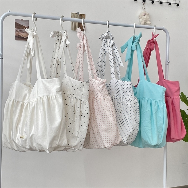 SOZAKKA Lazy Rabbit Large Capaci Tote Bag Belted Canvas Shoulder Bag Casual Sle Underarm Bag Spring Summer Model Handbag 260917