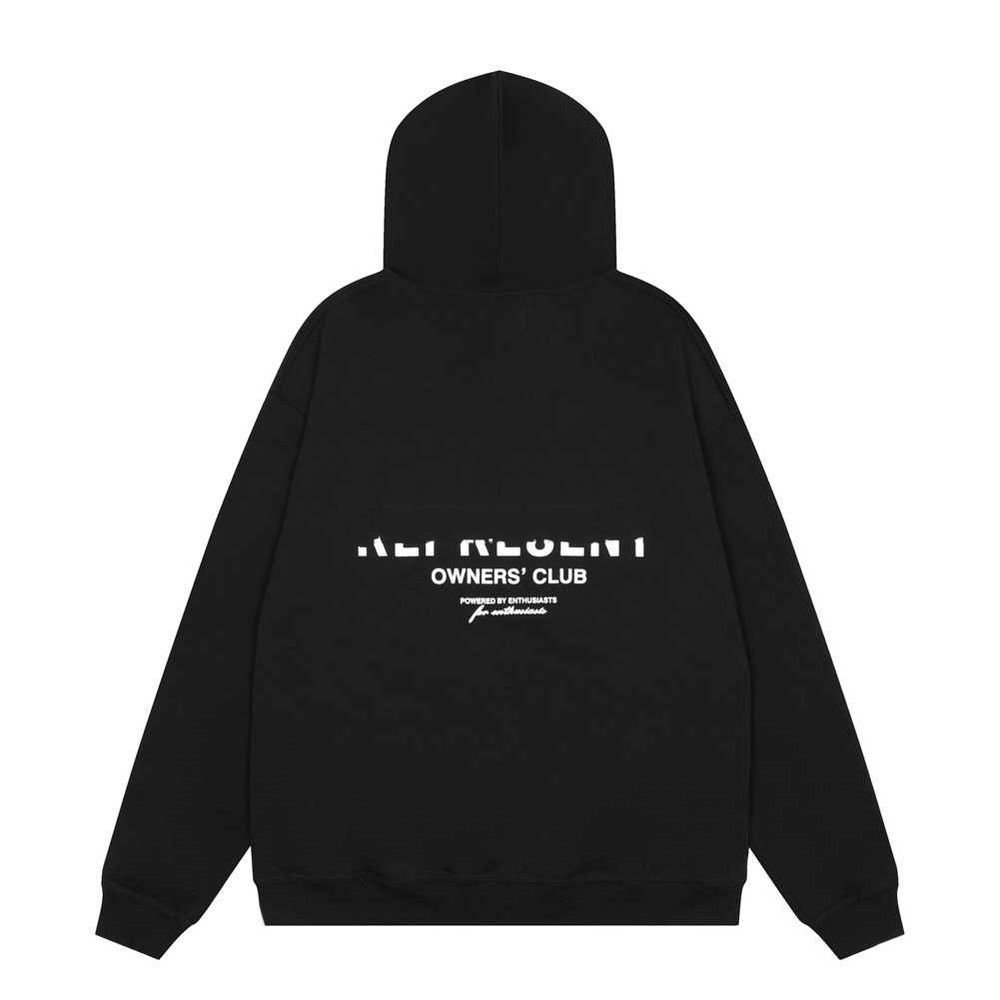 Represend Hoodie Designer High Quality Representerty Clothes Letter Print Men's Tide Brand Wild Casual American Loose Couple Sweater Coat Fashi