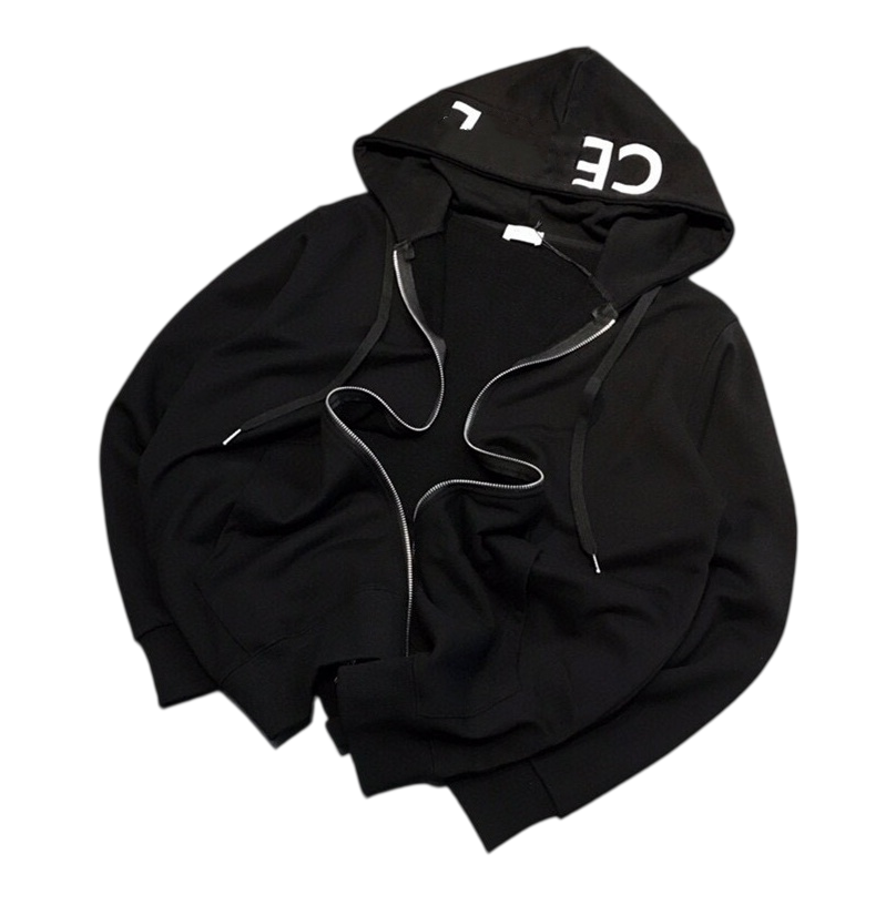 Luxury Brand Men's Hoodies Cardigan CE Hat Letter Printed Hoodie Coat Autumn Winter Warm Cotton Hooded Tops Unisex Casual Zipper Jackets Trendy