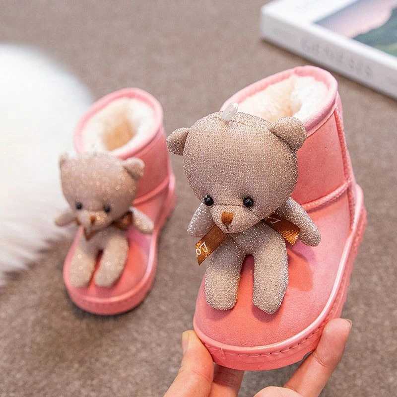 Kids Winter Boots 2026 Autumn Winter New Outdoor Waterproof Thick Fleece Lining Heavy Duty Insulation Ankle Boots X260917