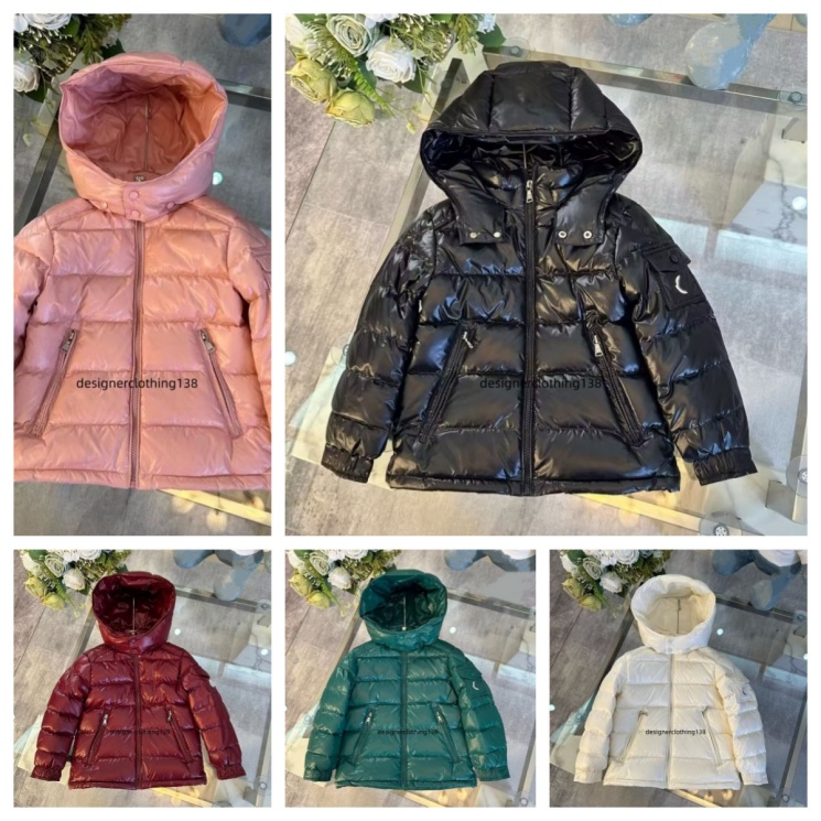 Baby Designer High quality brand down jacket High quality fashion children's jacket letter printed warm windproof jacket size 100cm-160cm A86