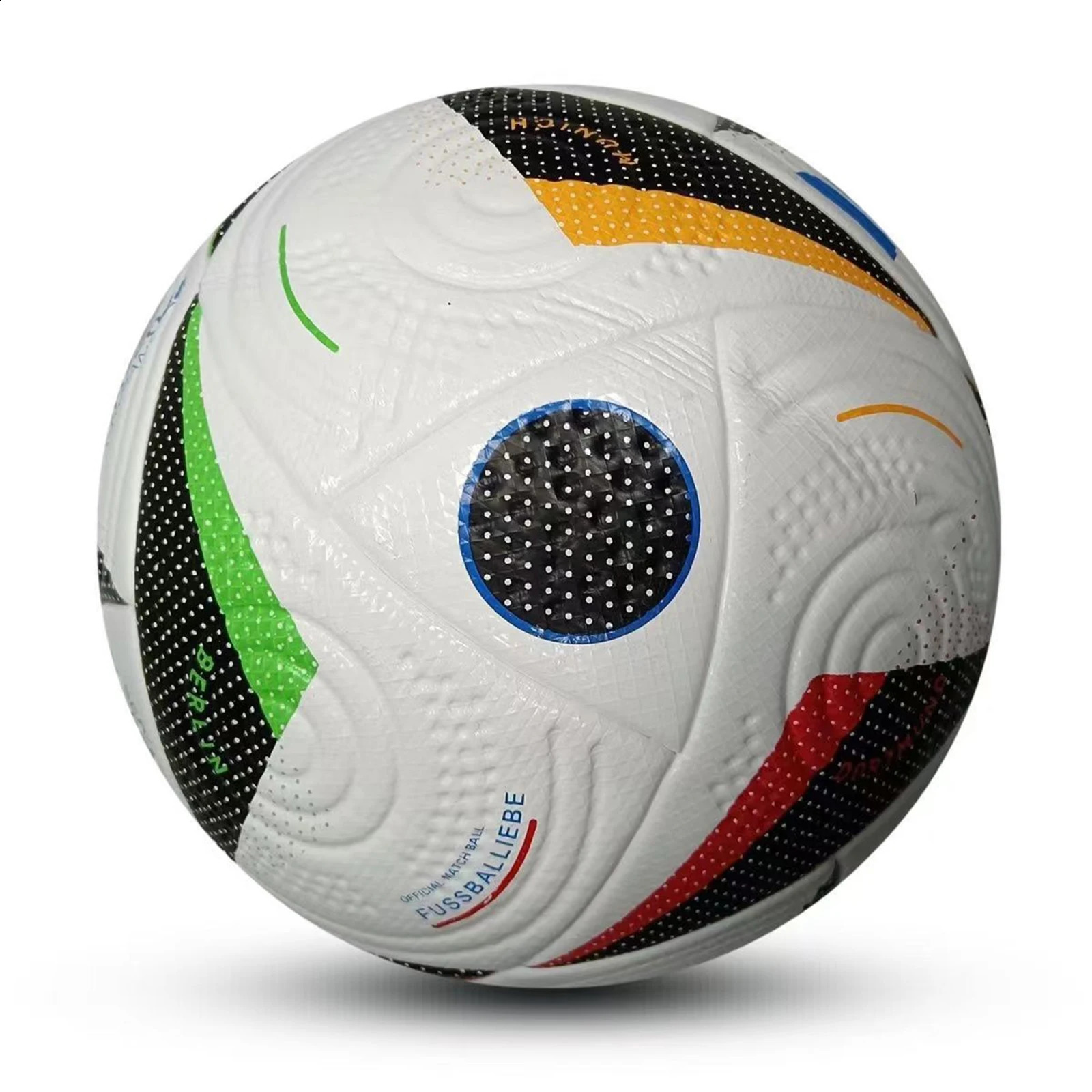 Europe Soccer Ball Official Size 5 PU Material High Quality Grass Outdoor Team Match Game Football Training Seamless 260917