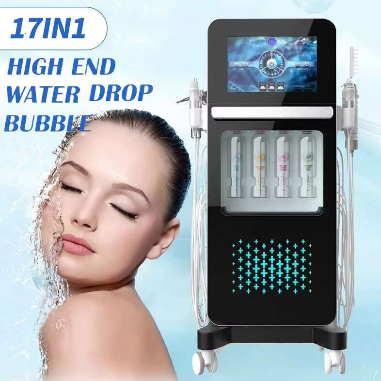 Upd Upd 2025 Trend Hydra Diamond Dermabrasion 17 in 1 New Alice Skin Rejuvenation Deep Bubble Cleansing Hydration Professional Facial Spa Aqua Peel