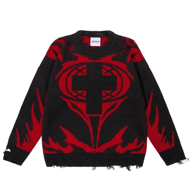 Sweater Order Graphic Men Winter Pullover Knit Long Sleeve Tops Hip Hop Fashion Harajuku Jumper Coat Y2k Streetwear Clothing 260917CJ