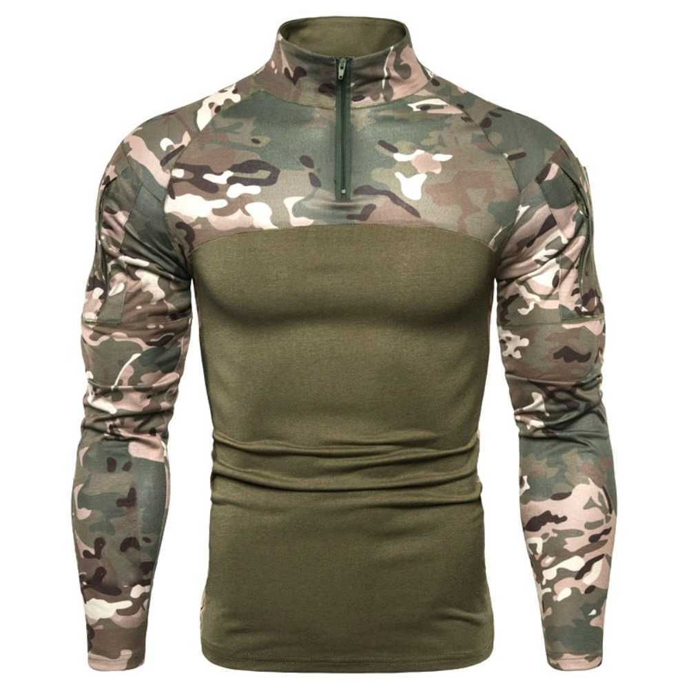 Sweatshirt Christmas hoodie Men's Tactical Outdoor Hoodies Men Spring Fall Long Sleeve Pullovers Lightweight Stand Collar Slim Fit Sweatshirts