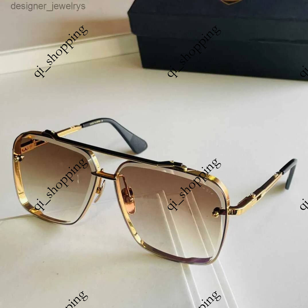 designer Dita Top Original A DITA MACH SIX DTS121 for womens and mens high quality Designer classic retro sunglasses luxury brand eyeglass Fash