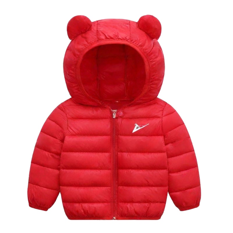 Designer clothes Childrens Cotton Coat Baby Brand Down Jacket Boys Green Hooded Colthing Girls Warm Winter Clothes Toddler Kids Outerwear 0-6Years