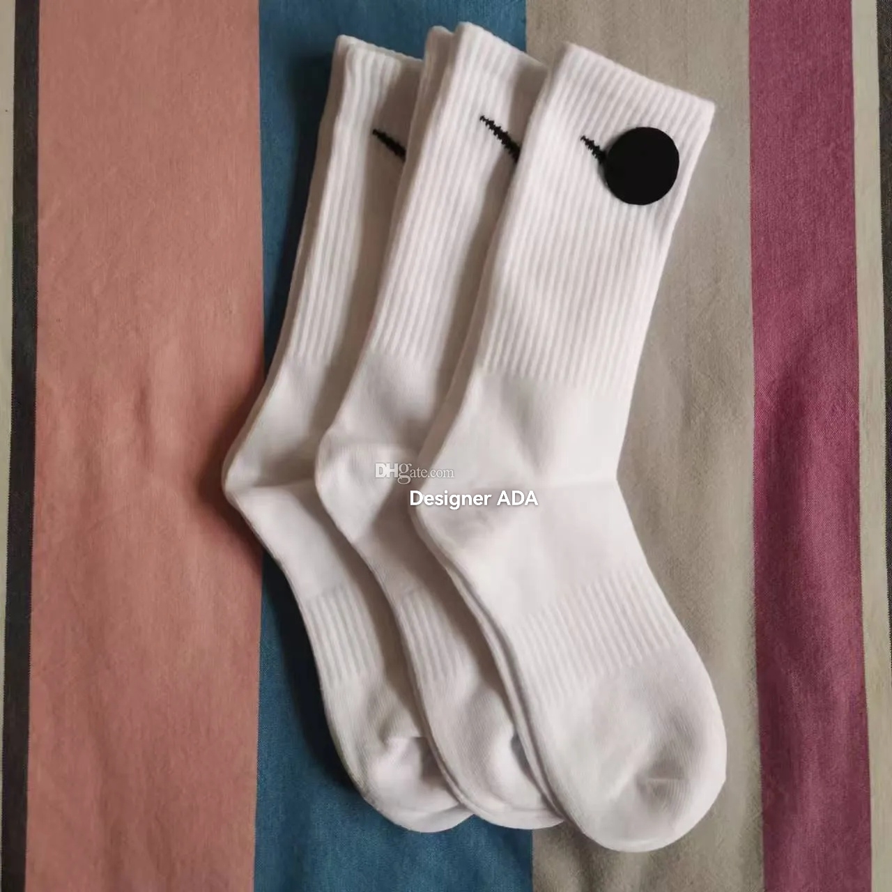 Designer fashion Men socks Women High Quality Cotton classic Ankle Letter Breathable black and white mixing Football basketball Sports Sock high qua