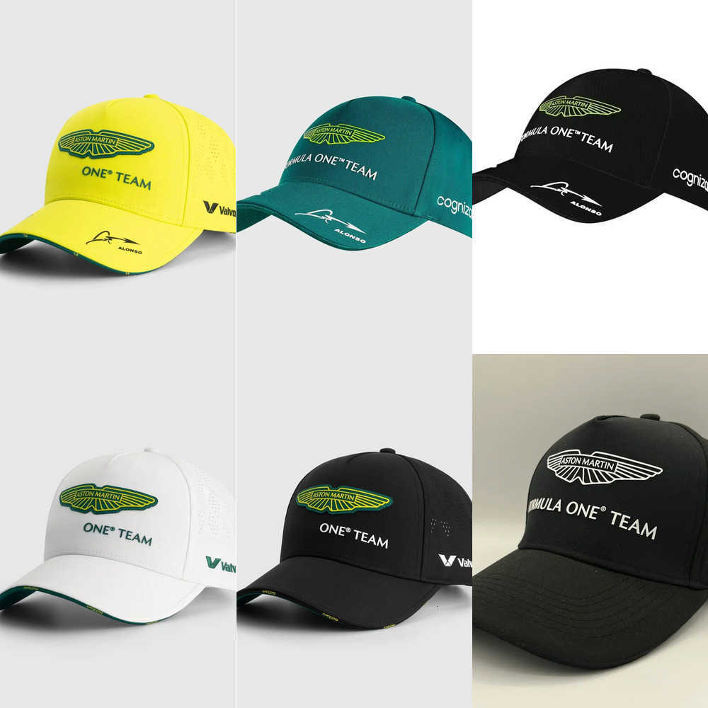 Team Aston Martin Hot Fashion Baseball Cap for Men Women Unisex Adjustable for Snapback Hat Sporty Design Trendy Accessories J260917
