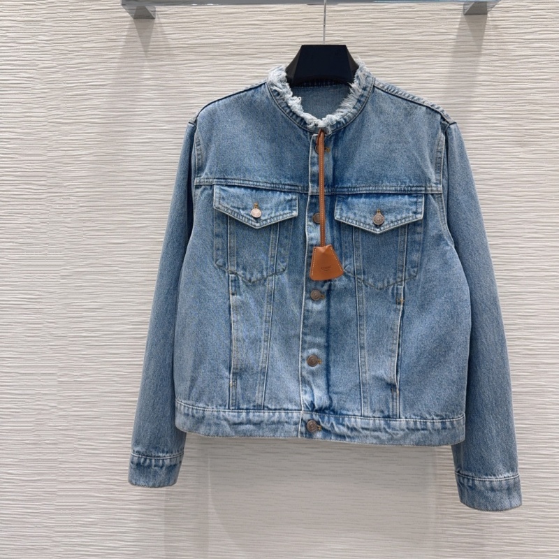 coats woman Designer Coat Outerwear for women Luxury Jeans jacket cats top Spring/Summer Style Short Denim Jacket with Flared Edges and Double Pocke
