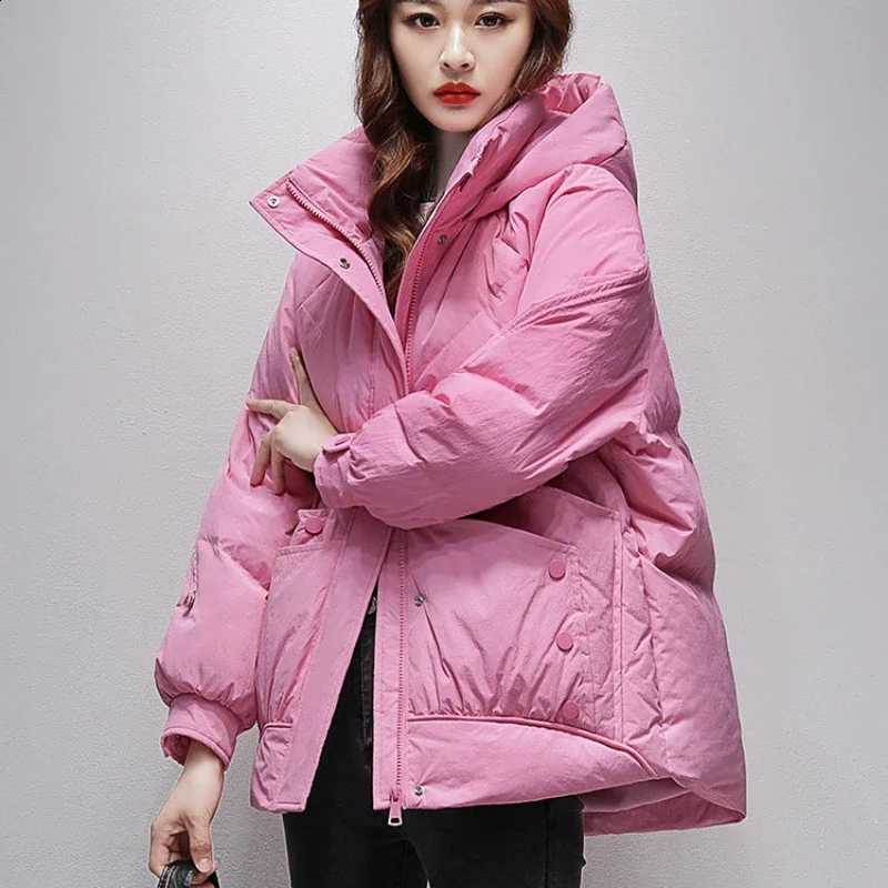 Cotton Padded Women's 2024 New Winter Thick and Warm Short Cotton Jacket Winter Clothes Women H260917