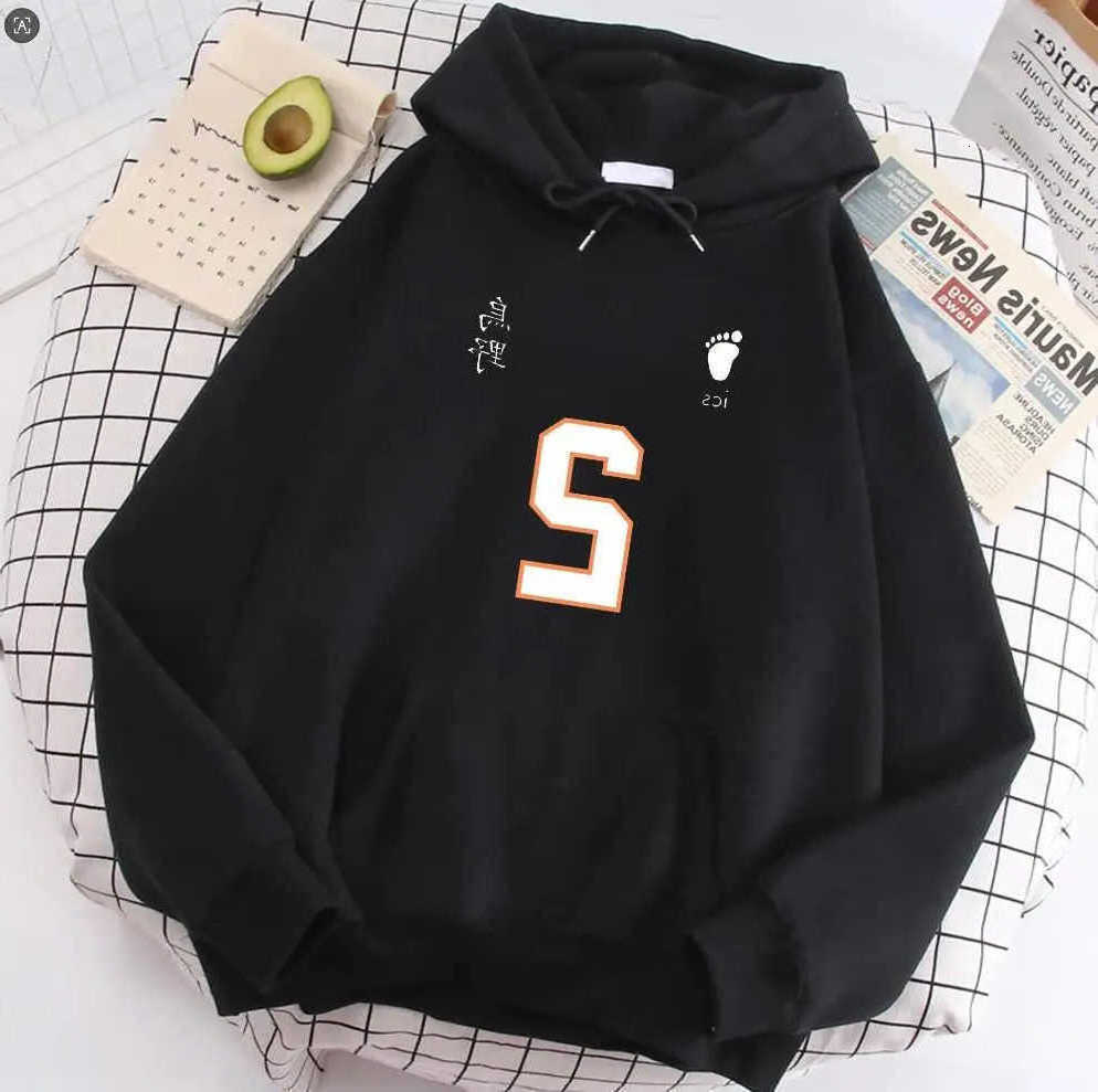 Number Hot Anime 1-12 Haikyuu Printed Hooded Men Women Hoodies Plus Size Sweatshirt Harajuku Long Sleeve Unisex Streetwear Tops C260915 C260915111