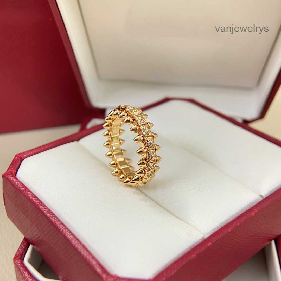 Designer Ring Women's Ring Three Ring New Luxury Classic Fashion Birthday Gift Diamond Ring Valentine's Day Christmas Wedding Anniversary