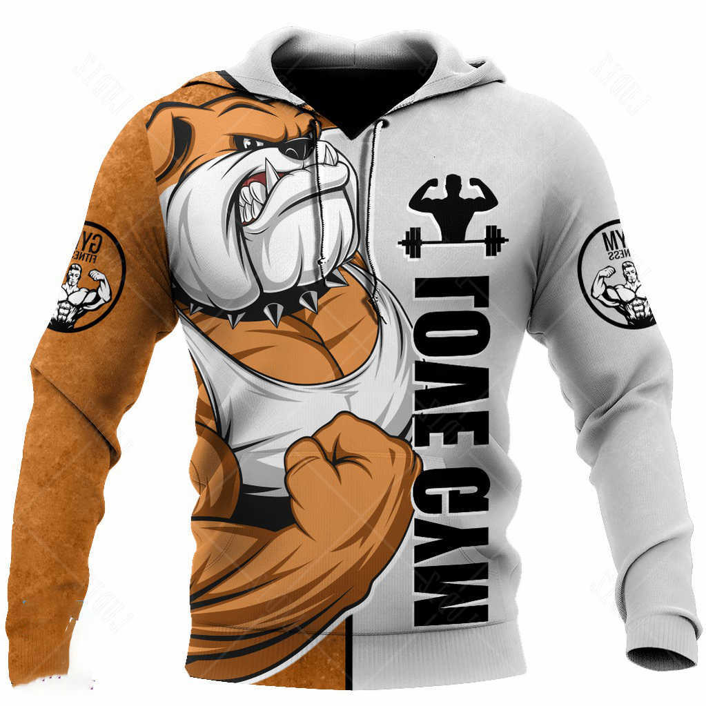 Pitbull Christmas Dog hoodie Pet Hoodies Men's Hoodie 3D Print Unisex Adult's Tops Autumn Long Sleeve Streetwear Hooded For Men Clothing C