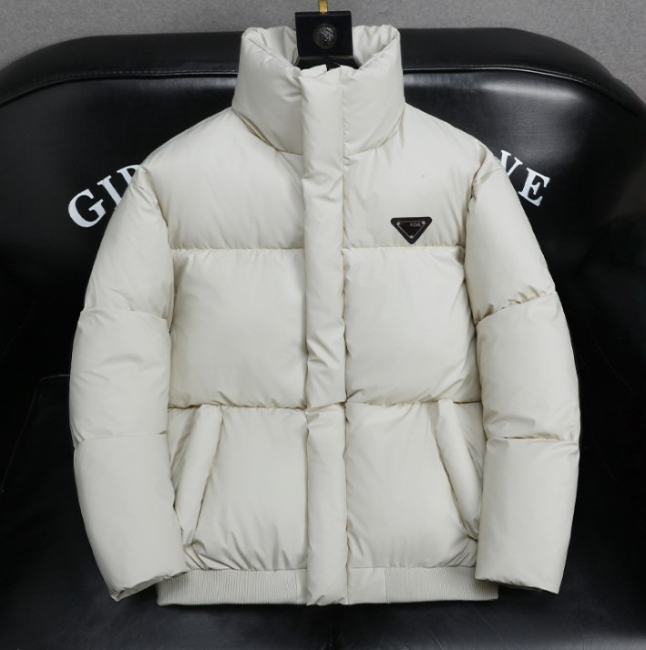 mens down jacket winter vintage cotton leather Puffer Jackets man designer jacket Loose and casual thickening coat