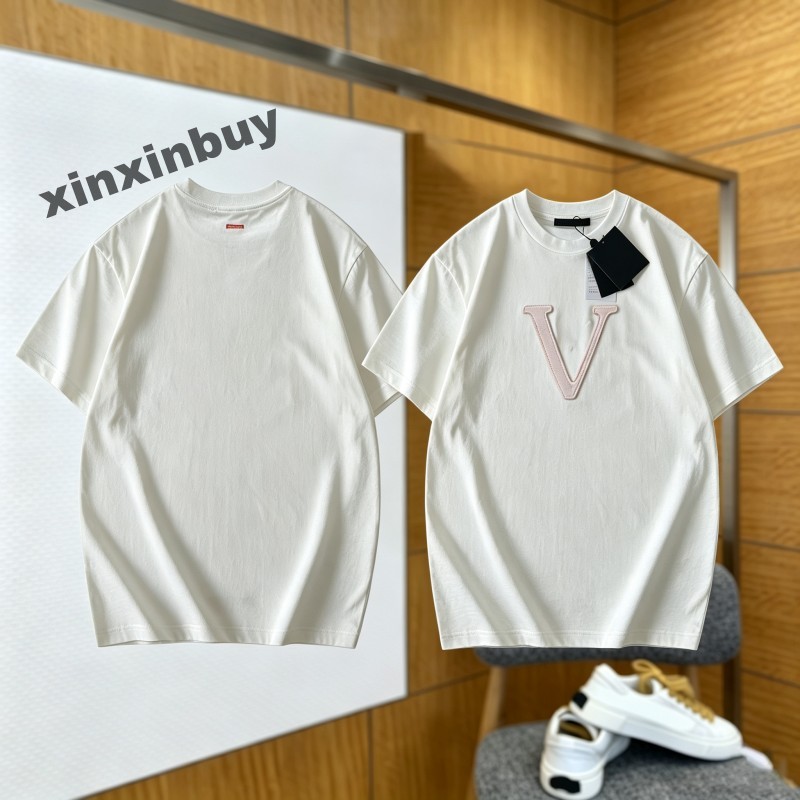 xinxinbuy Men designer Tee t shirt patch Letter Jacquard Pocket cotton short sleeve women red blue white gray S-3XL