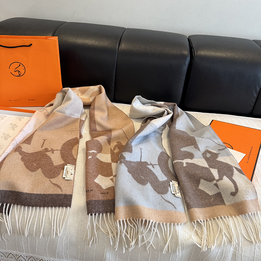 35*200cm H brand man cashmere scarf, 100% cashmere tassel cashmere long scarf, suitable for both men and women, winter warm scarf gift