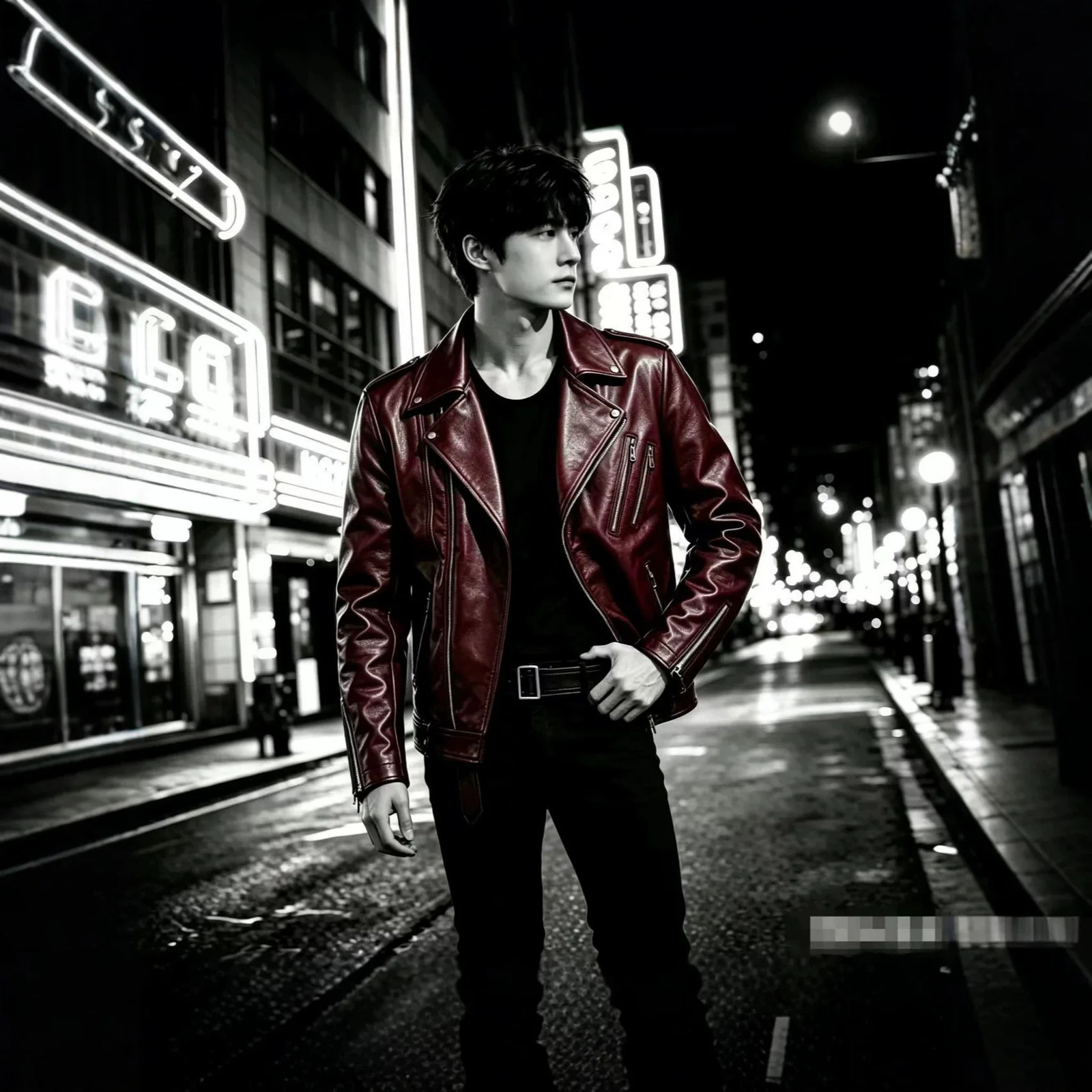 Men's Motorcycle Leather Jacket Coat Mens Leather Jackets Spring Summer Outerwear 260917