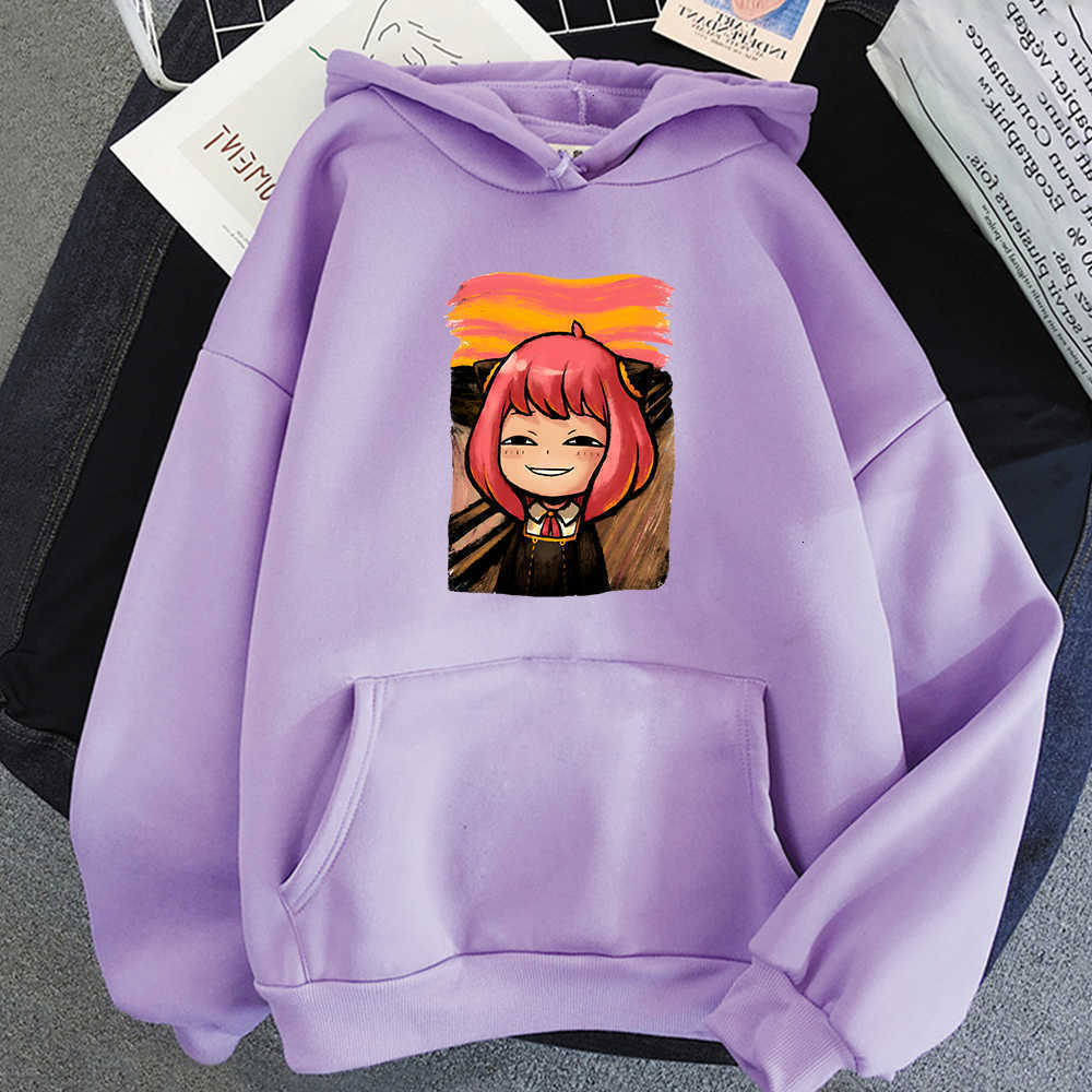 Hoodie Anime Spy X Famlia Anya Forger Hoodie Fashion Casual Pullover Classic Simple Oversized Trendy High Quality Long Sleeve C260915 C260915111