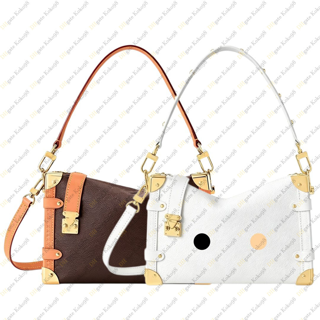 Genuine Leather Designe Luxury Ladies Women Crossbody Bags M14046 M46358 Side Trunk MM M46815 Side Trunk PM Pouch TOP Mirror Quality Fashion Shoulde