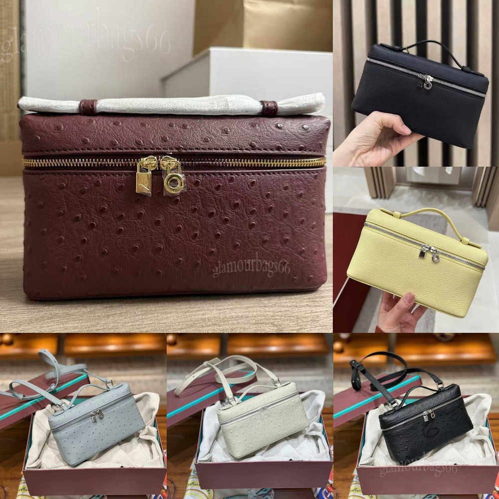 designer bag Suede Bag Lunch Fashion Brand Bag Gigi Leather Crossbody Shoulder Womens Handbag Extra Pocket Double Zipper Oblique Makeup Ostrich