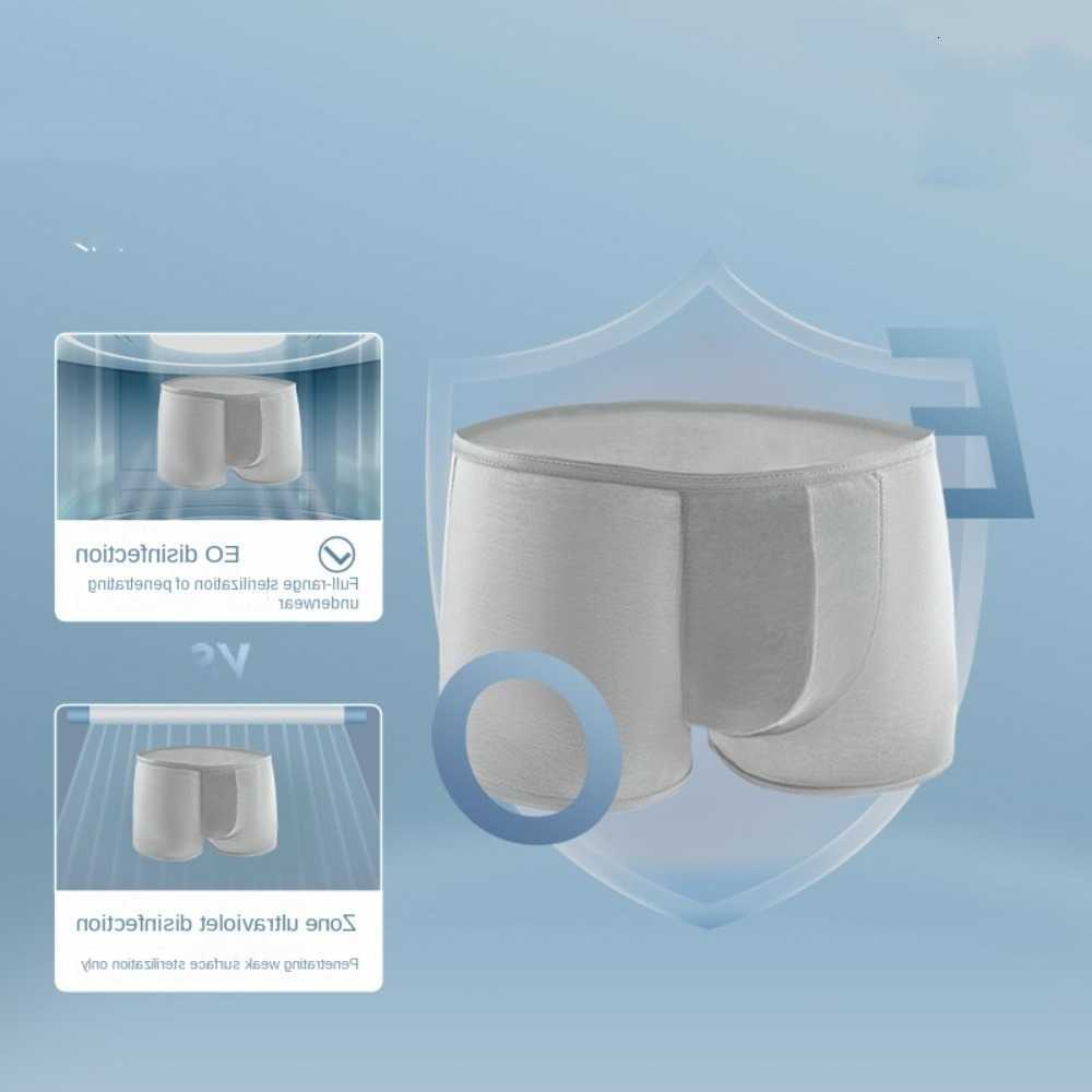 Men's Traceless Underpants Disposable 5pcs Panties Underpants Mid Waist Seamless Cotton Briefs Simple Lingerie Underwears for Man Travel D26091
