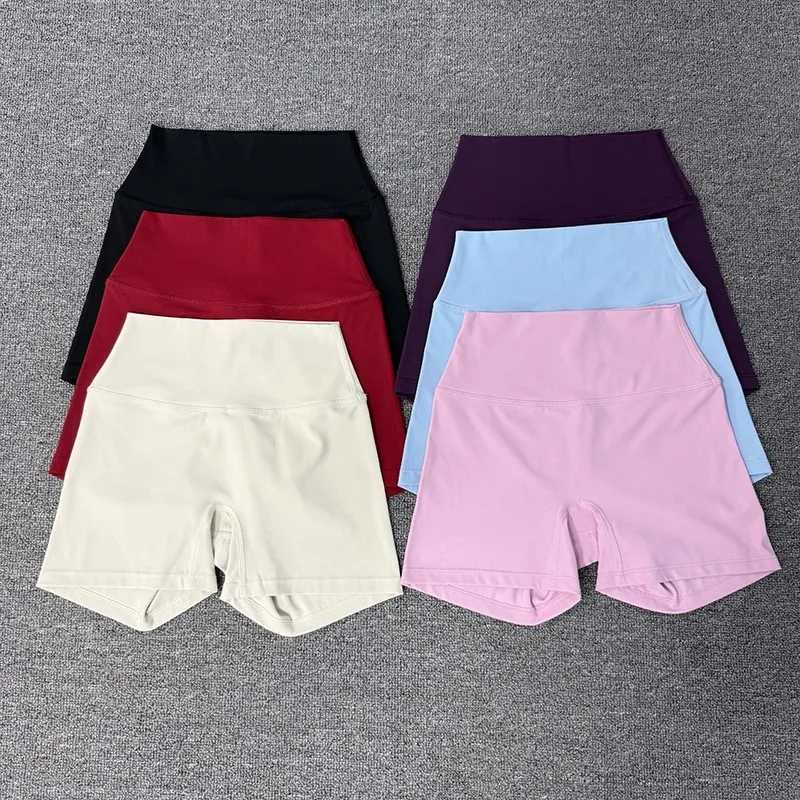 Summer Hot Sale Yoga Shorts High Waist Breathable Quick Drying Yoga Short Pants Fitness Running Cycling Workout Gym Clothing Q260917