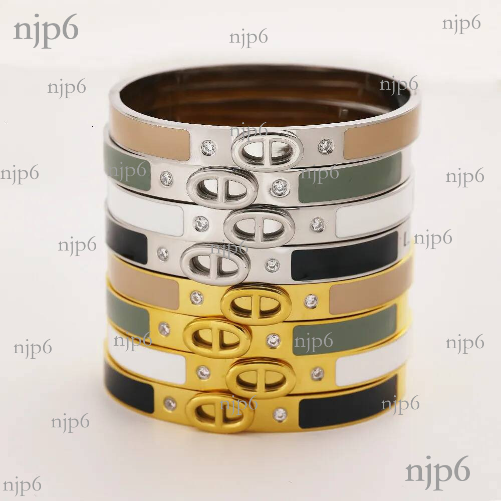 2026 New Designers' Jewelry Titanium Steel - Never Fade Fashionable Outdoor Leisure, Luxury Pig Nose Shape Bracelet