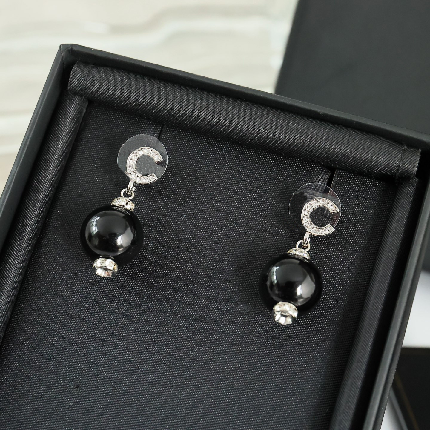 Designer Stud Earrings C Luxury Women Fashion Jewelry Earing Metal Diamond Letters Pearl Earring cjeweler Woman cc ghkjh54