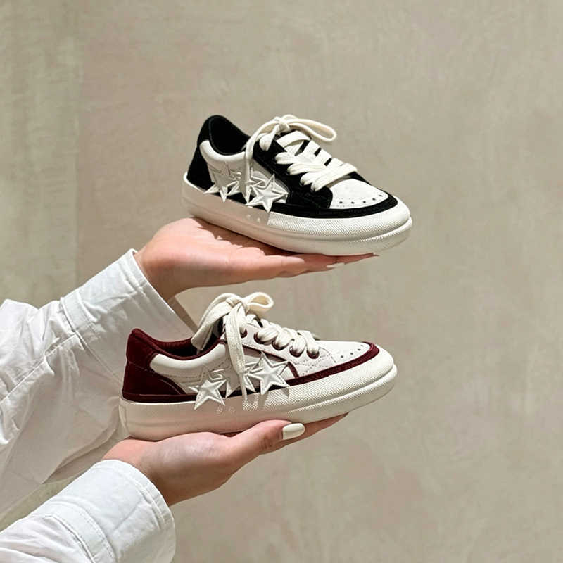 2026 Autumn New Children's Fashion Trendy Star Sneakers for Boys and Girls Color-Block Versatile Soft-Soled Casual Shoes L260918E4JZ