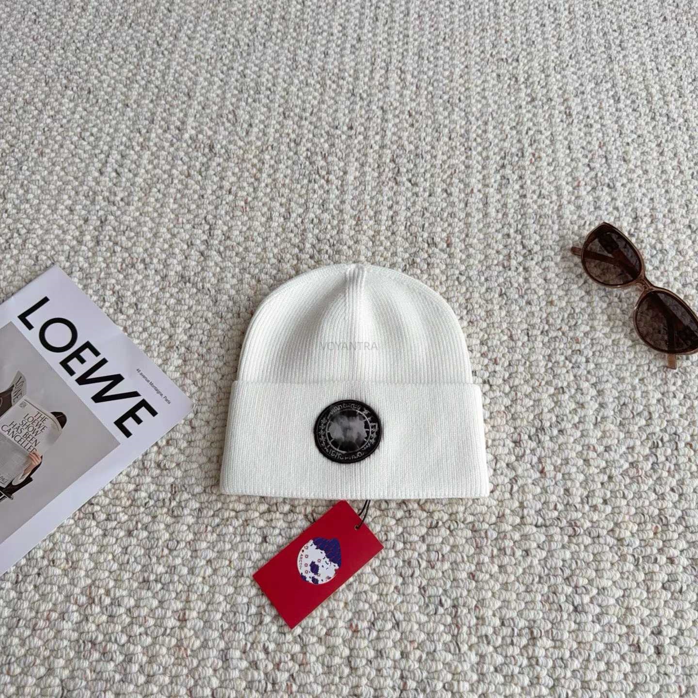 Women Men Classic beanie designer wool hat luxury cashmere hat embroidered ancient street fashion brand arc beanie autumn and winter warm ski hats