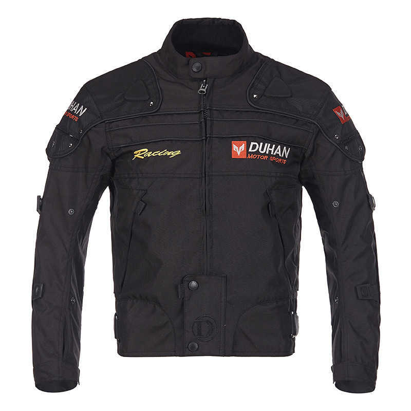 Duhan Winter Motorcycle Riding Suit Men's Fashion Suit Racing Motorcycle Jacket Waterproof and Anti fall Bike Suit for All Seasons L26917
