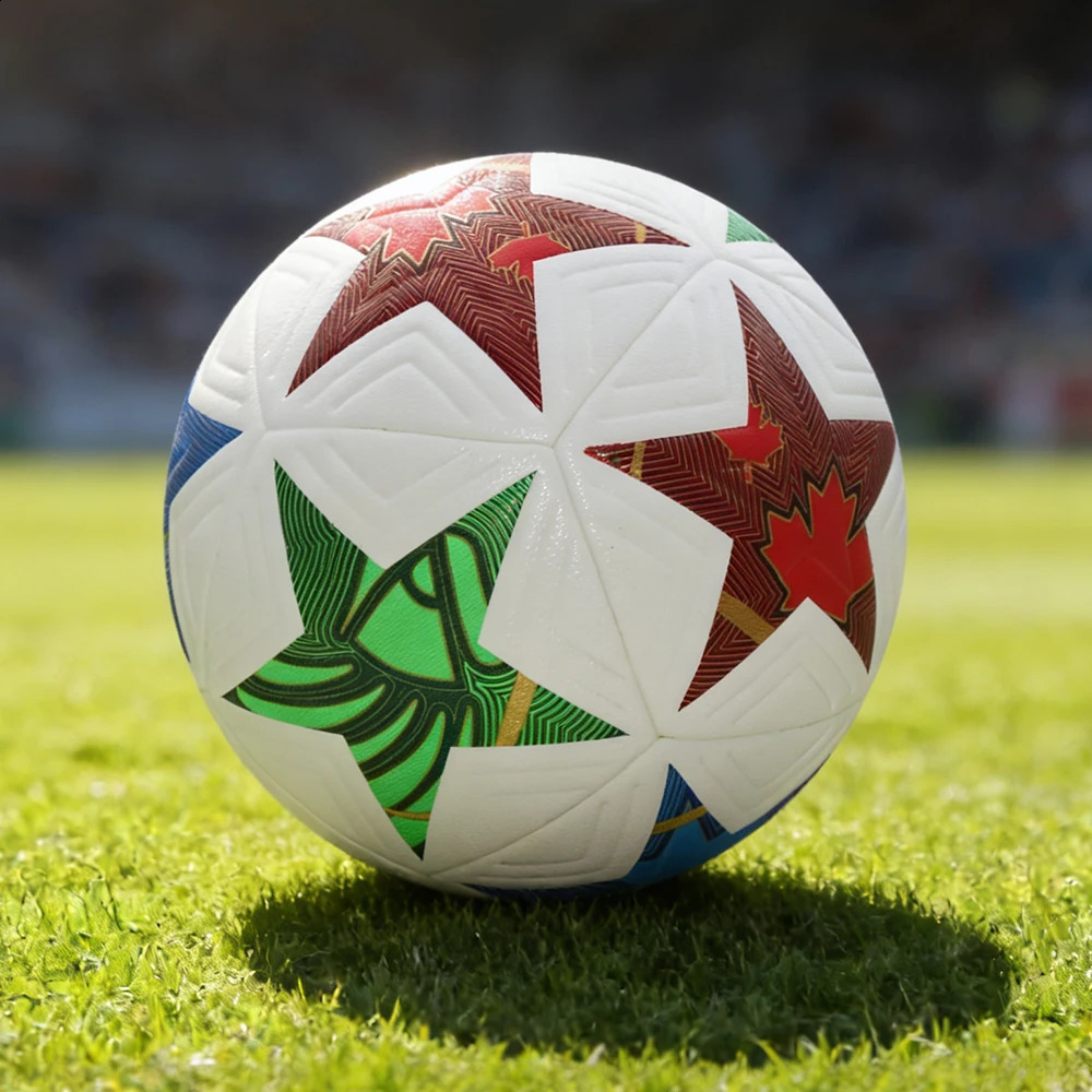 Soccer Ball Official Size 5 PU Material High Quality Grass Outdoor Team Match Game Football Training Seamless futbol topu 260917